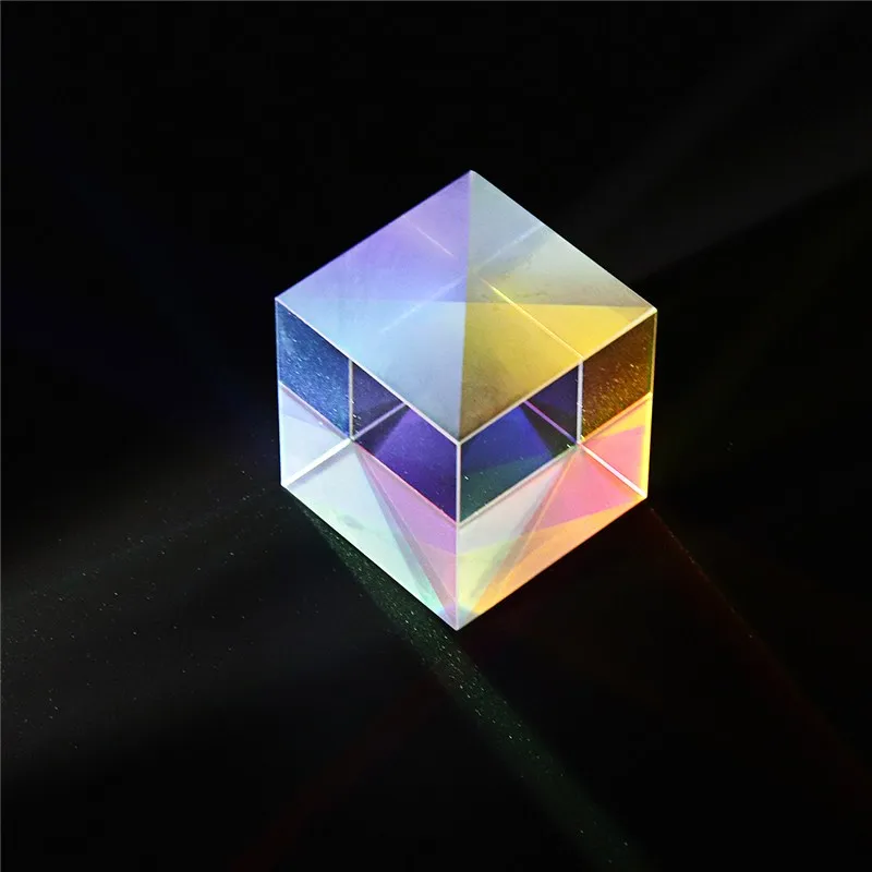 20x20mm K9 Cube Defective Cross Dichroic Prism RGB Combiner Splitter Glass Decor Square X-Cube RGB Teaching Tools Decoration
20x20mm K9 Cube Defective Cross Dichroic Prism RGB Combiner Splitter Glass Decor Square X-Cube RGB Teaching Tools Decoration