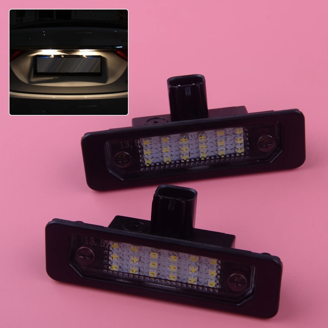 DWCX 2pcs LED Number License Plate Light Lamp Tag Fit For Ford Flex Taurus Focus Fusion Mustang 8T5Z-13550-B
DWCX 2pcs LED Number License Plate Light Lamp Tag Fit For Ford Flex Taurus Focus Fusion Mustang 8T5Z-13550-B