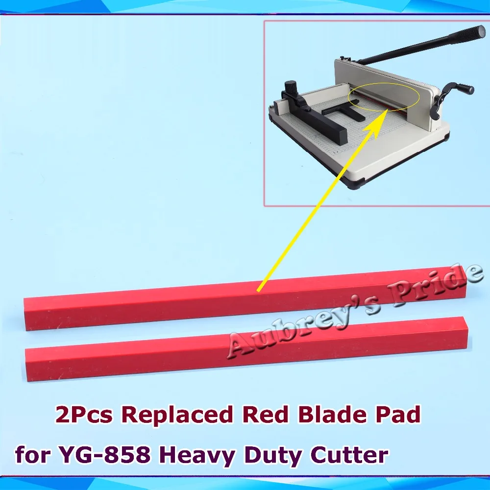 2PCS A4 A3 Size Replaced Blade Red Pad Tool for YG-858 Heavy Duty Stack Paper Ream Guillotine Cutter Hand Parts
2PCS A4 A3 Size Replaced Blade Red Pad Tool for YG-858 Heavy Duty Stack Paper Ream Guillotine Cutter Hand Parts