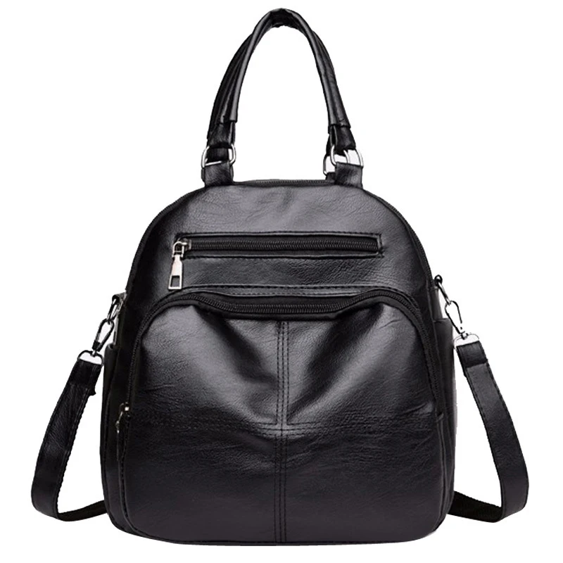 New trend Women backpacks bag high quality solid color PU leather Women bag Multifunction casual Girls backpacks
New trend Women backpacks bag high quality solid color PU leather Women bag Multifunction casual Girls backpacks