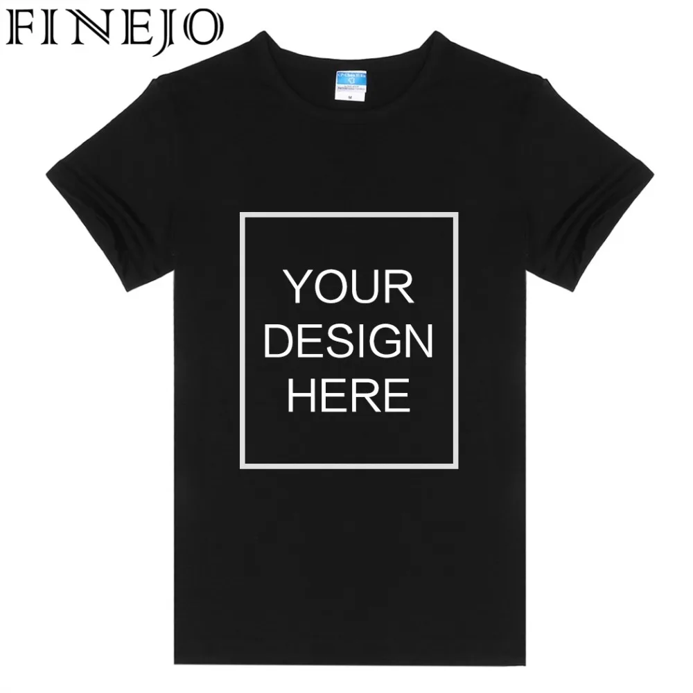 FINEJO DIY T-Shirts Tops Women Summer Casual Custom Design Logo Printed Personalized Solid O-Neck Short Sleeve Pullovers Tshirts
FINEJO DIY T-Shirts Tops Women Summer Casual Custom Design Logo Printed Personalized Solid O-Neck Short Sleeve Pullovers Tshirts