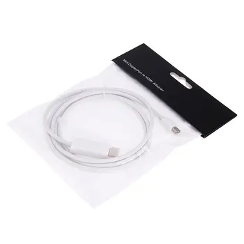 1.8M Mini Displayport Display Mini DP to HDMI Cable Adapter Audio Video Converter For Macbook Mac Air Pro Mini to TV Projector
1.8M Mini Displayport Display Mini DP to HDMI Cable Adapter Audio Video Converter For Macbook Mac Air Pro Mini to TV Projector