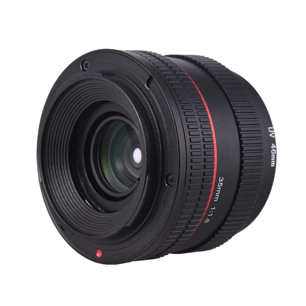 Andoer 35mm F1.6 Aperture Manual Focus Prime Lens for Sony E-Mount Digital Mirrorless Cameras NEX 3/3N/5/5T/5R 6/7 A Seris
Andoer 35mm F1.6 Aperture Manual Focus Prime Lens for Sony E-Mount Digital Mirrorless Cameras NEX 3/3N/5/5T/5R 6/7 A Seris