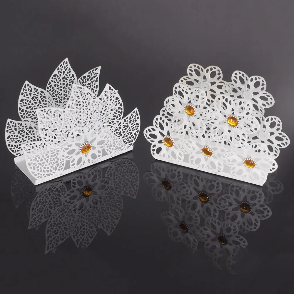 Hollow Flowers Metal Napkin Holder Paper Dispenser Tissue Rack White Home Party Dining Table Decor C42
Hollow Flowers Metal Napkin Holder Paper Dispenser Tissue Rack White Home Party Dining Table Decor C42