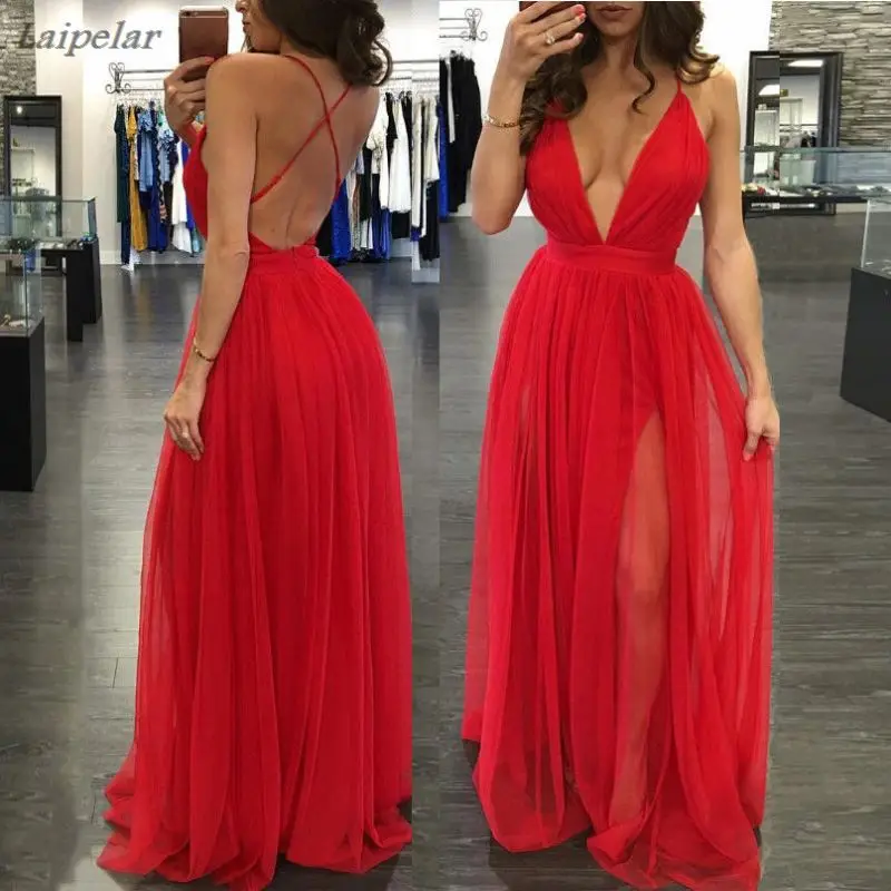 2018 Summer Women Casual Sexy Sleeveless Chiffon Evening Party Dress Female Beach Backless Long Maxi Dress Red vestido de festa 
2018 Summer Women Casual Sexy Sleeveless Chiffon Evening Party Dress Female Beach Backless Long Maxi Dress Red vestido de festa