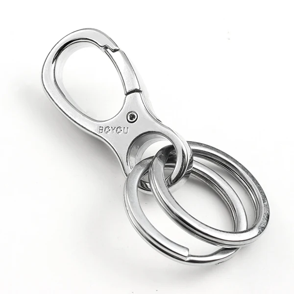 Well-read hanging buckle key chain keychain stainless steel key ring key general hanging
Well-read hanging buckle key chain keychain stainless steel key ring key general hanging
