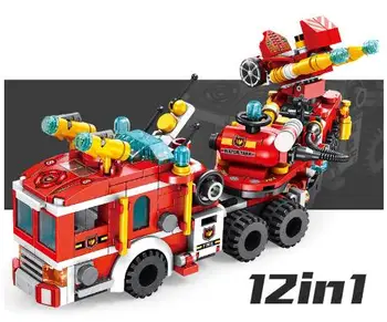 557pcs 12 in 1 Assembling fire trucks, inserting blocks, small particles, building blocks robots boys plastic toys DIY gifts
557pcs 12 in 1 Assembling fire trucks, inserting blocks, small particles, building blocks robots boys plastic toys DIY gifts