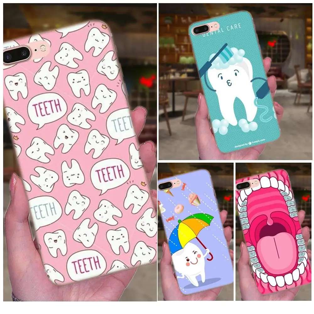 Soft TPU Protective Case For Xiaomi Mi3 Mi4 Mi4C Mi4i Mi5 Mi 5S 5X 6 6X 8 SE A1 Max Mix 2 Note 3 4 Cartoon Dentist Tooth Pattern
Soft TPU Protective Case For Xiaomi Mi3 Mi4 Mi4C Mi4i Mi5 Mi 5S 5X 6 6X 8 SE A1 Max Mix 2 Note 3 4 Cartoon Dentist Tooth Pattern