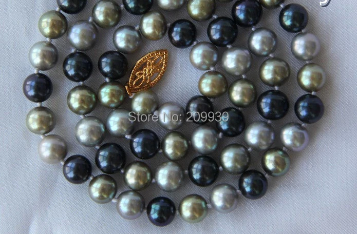 huij 004101 stunning AAA 7mm round multicolor freshwater cultured pearl necklace
huij 004101 stunning AAA 7mm round multicolor freshwater cultured pearl necklace