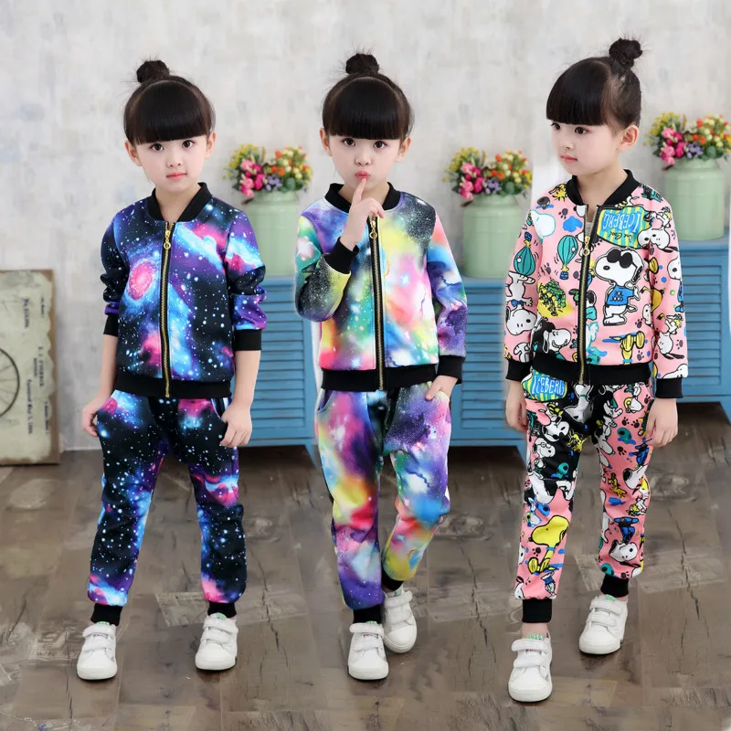 Children Clothes Sets Jacket for Girls Kids Fashion Sports Suit Children Girl Trend Tracksuit Baby Girls Jacket Coat+Pants
Children Clothes Sets Jacket for Girls Kids Fashion Sports Suit Children Girl Trend Tracksuit Baby Girls Jacket Coat+Pants