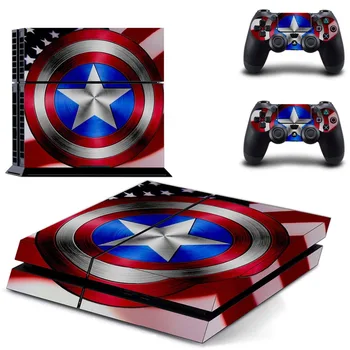 Marvel Captain American PS4 Skin Sticker Decal Vinyl for Sony Playstation 4 Console and 2 Controllers PS4 Skin Sticker
Marvel Captain American PS4 Skin Sticker Decal Vinyl for Sony Playstation 4 Console and 2 Controllers PS4 Skin Sticker