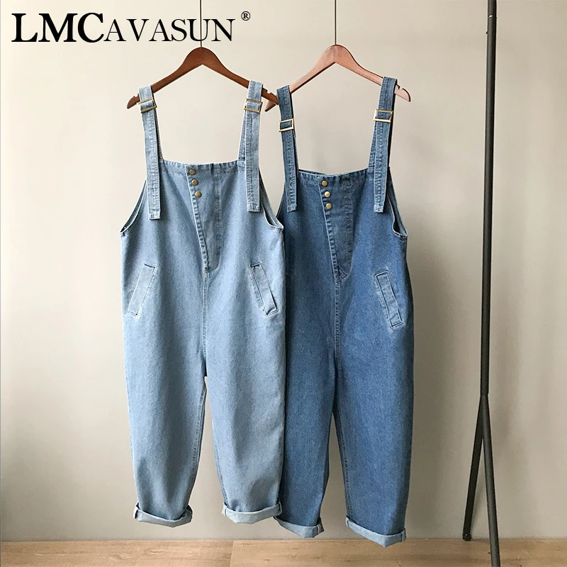 LMCAVASUN Brief Solid Women Jumpsuits Slim Strap Adjust Rompers Casual Big Pocket Denim Overalls Fashion Jean Jumpsuit Bib pants
LMCAVASUN Brief Solid Women Jumpsuits Slim Strap Adjust Rompers Casual Big Pocket Denim Overalls Fashion Jean Jumpsuit Bib pants