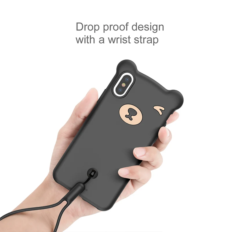 Baseus Lovely Cute Little Bear Case For iPhone Xs Xs Max XR 2018 Full Coverage Protective Soft Silicone Case For iPhone Xs Cover
Baseus Lovely Cute Little Bear Case For iPhone Xs Xs Max XR 2018 Full Coverage Protective Soft Silicone Case For iPhone Xs Cover