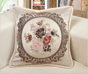 High Quality European Style Cushion Cover Embroidery Pillowcases Linen Cotton Pillow Covers Sofa 50x50cm Cushion Covers
High Quality European Style Cushion Cover Embroidery Pillowcases Linen Cotton Pillow Covers Sofa 50x50cm Cushion Covers