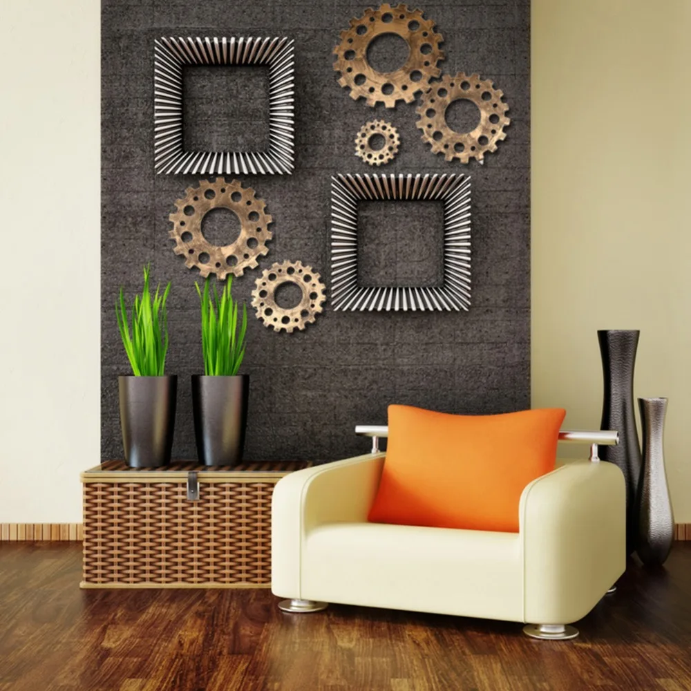 Hot DIY 14cm Retro Industrial Style Wooden Gear Decorative Wheel Gear Ornaments Art Bar Cafe Home Wall Hanging Decor Craft Gift
Hot DIY 14cm Retro Industrial Style Wooden Gear Decorative Wheel Gear Ornaments Art Bar Cafe Home Wall Hanging Decor Craft Gift