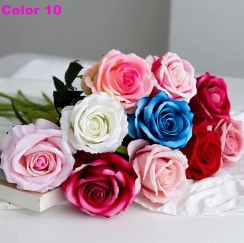 Simulation flower table flower single rose European restaurant decoration flower .christmas decorations for home
Simulation flower table flower single rose European restaurant decoration flower .christmas decorations for home