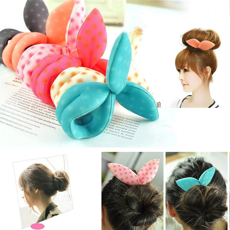 2pcs Magic Sponge Print Dot Stripe Hair Twist Styling Clip Stick Bun Maker Braid Tool Hair Accessory Bunny Ear Elastic Headband
2pcs Magic Sponge Print Dot Stripe Hair Twist Styling Clip Stick Bun Maker Braid Tool Hair Accessory Bunny Ear Elastic Headband