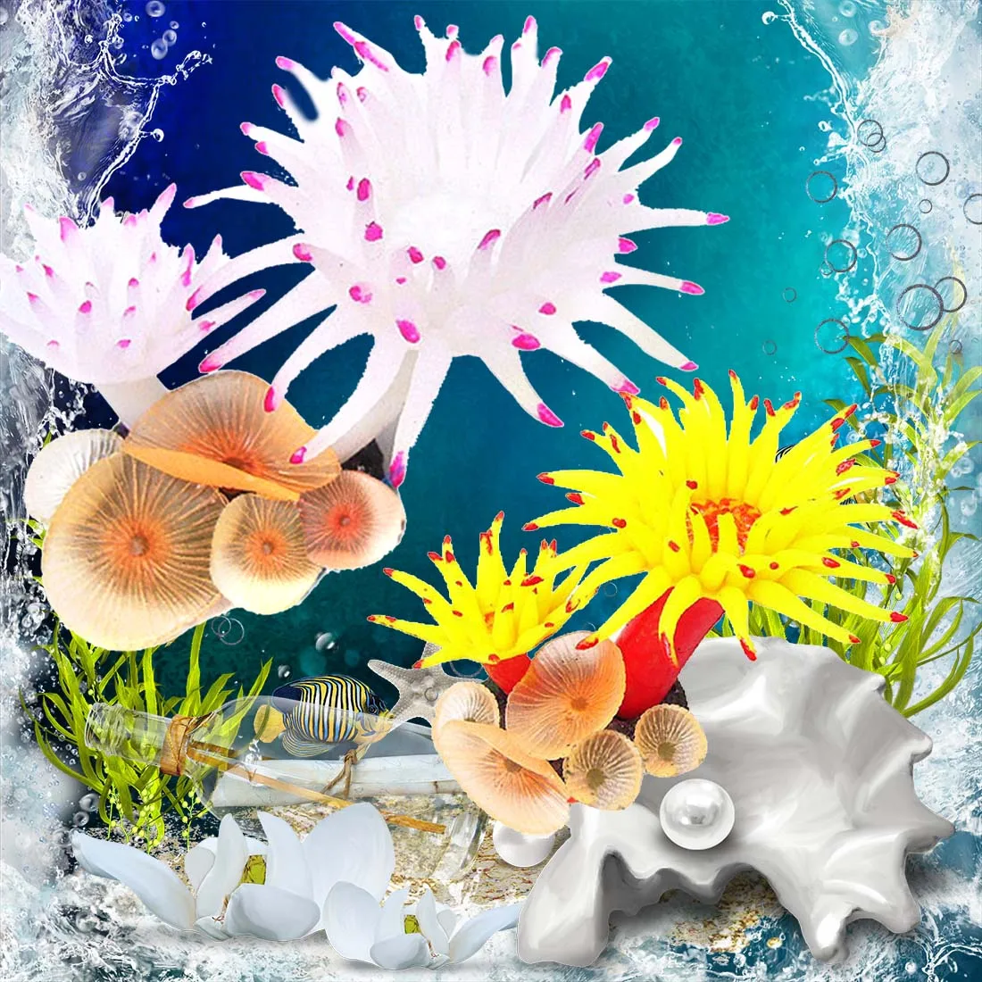 Micro Submarine landscape simulation coral sea tree Fish Tank Lotus Landscape Grass Artificial Aquarium Plants Decoration
Micro Submarine landscape simulation coral sea tree Fish Tank Lotus Landscape Grass Artificial Aquarium Plants Decoration
