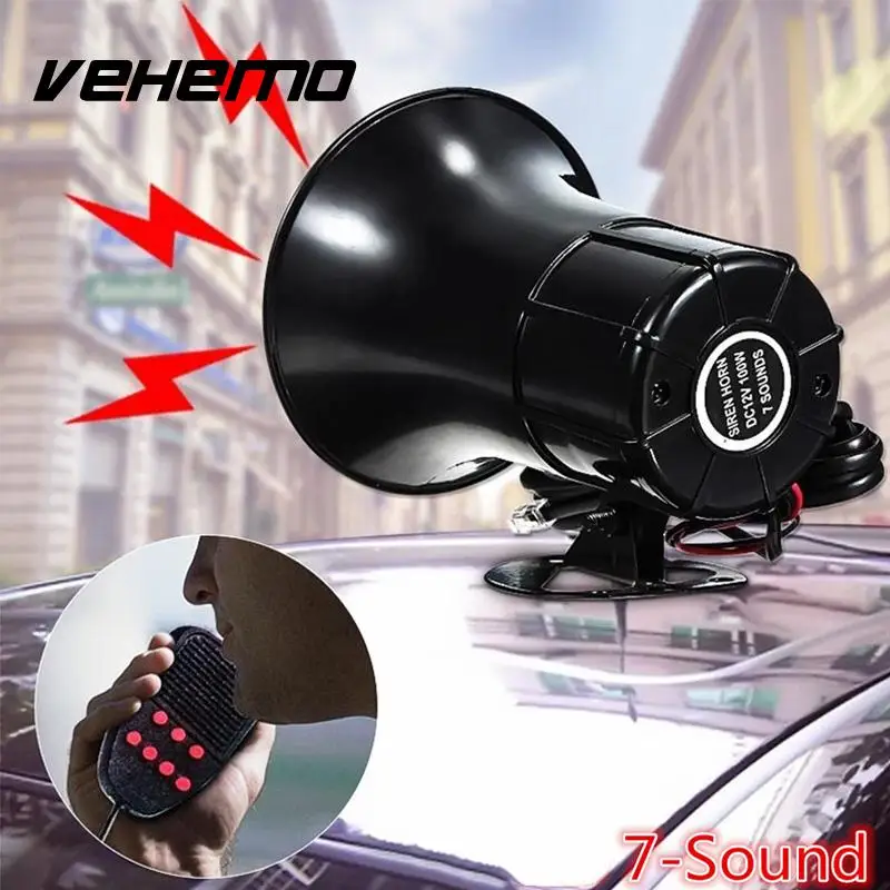 Vehemo Electric Horn 150db Horn Police Fire Siren Speaker Premium DC12V 100W Car Alarm Siren Speaker
Vehemo Electric Horn 150db Horn Police Fire Siren Speaker Premium DC12V 100W Car Alarm Siren Speaker