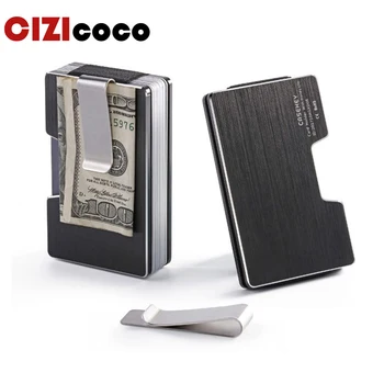 New Credit Card Holder Men Metal Wallet Credit Card Holder Aluminum Blocking Travel Wallet Porte Carte Organizer
New Credit Card Holder Men Metal Wallet Credit Card Holder Aluminum Blocking Travel Wallet Porte Carte Organizer