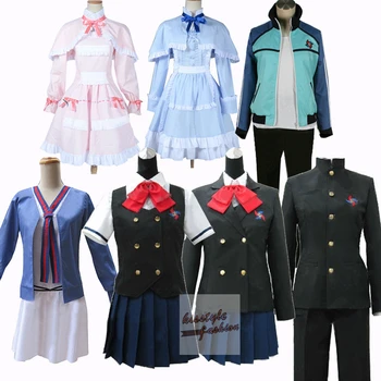 Another All Team Heroine Mei Misaki Fujioka Group of Characters Anime Dress Uniform Cosplay Costume,Customized Accepted
Another All Team Heroine Mei Misaki Fujioka Group of Characters Anime Dress Uniform Cosplay Costume,Customized Accepted