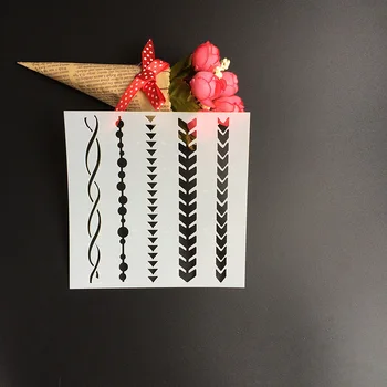 1Pcs 13*13cm Scapbook Stencil Cake Decorating Tool scrapbooking DIY Decorating Stencil Fondant Pattern Printing Spray Template
1Pcs 13*13cm Scapbook Stencil Cake Decorating Tool scrapbooking DIY Decorating Stencil Fondant Pattern Printing Spray Template