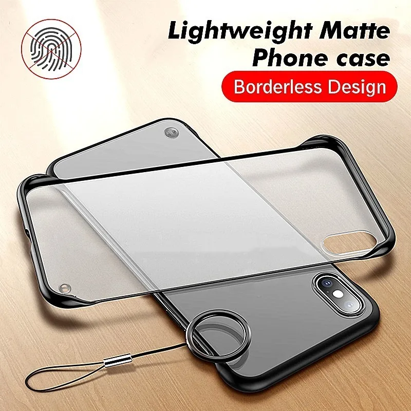 Ultra-thin Borderless Phone Cases For iPhone X Case XS Max XR 7 8 6 6S Plus Frosted transparent Clear Back Matte acrylic Cover
Ultra-thin Borderless Phone Cases For iPhone X Case XS Max XR 7 8 6 6S Plus Frosted transparent Clear Back Matte acrylic Cover