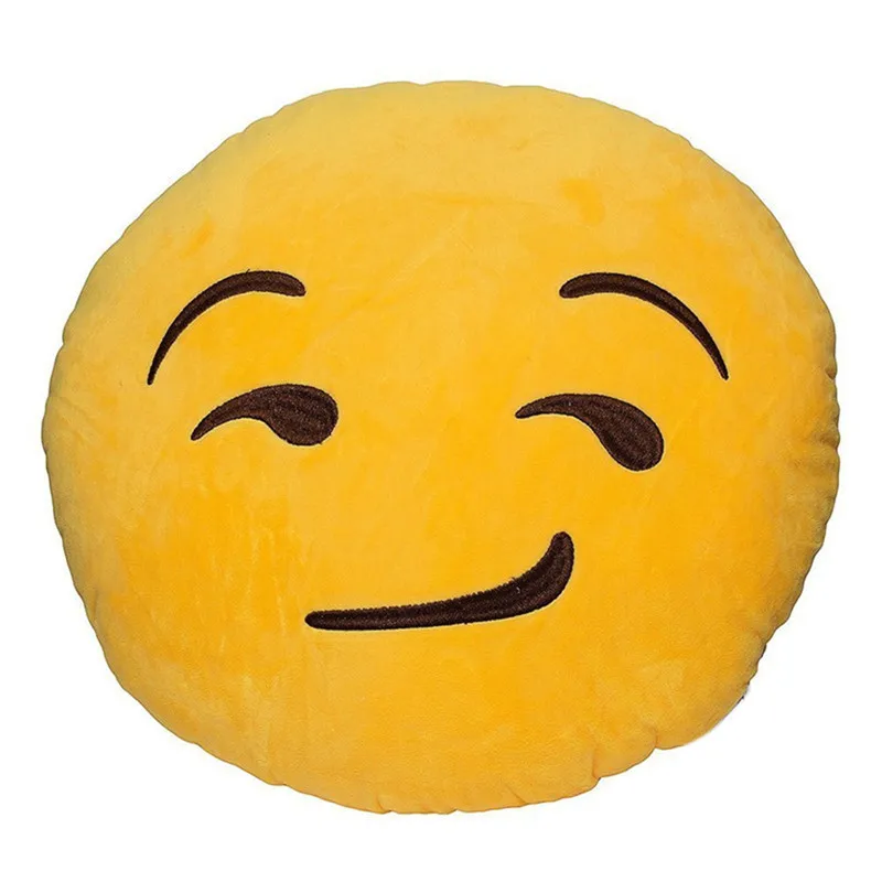 

P2018 Creative emoji pillow cushion decoration decorative pillows Smiley Face Pillow emoticons cushions smile emoji pad P