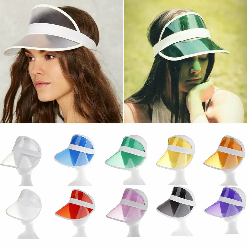 Summer Women Men Sun Hat Visor Sun Sports Cap Transparent Empty Top Sunshade Hat Beach New Adjustable Women Beach Sun Hat
Summer Women Men Sun Hat Visor Sun Sports Cap Transparent Empty Top Sunshade Hat Beach New Adjustable Women Beach Sun Hat