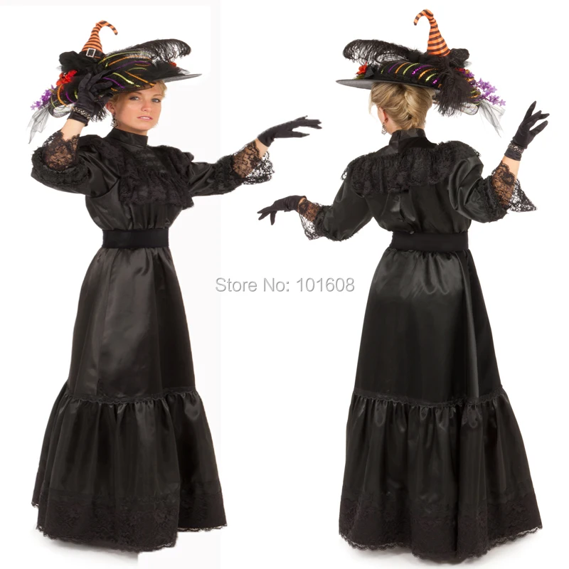 Customer to order!19 century Black Vintage costume Victorian dresses Halloween dress Cosplay dresses Renaissance dress HL-138
Customer to order!19 century Black Vintage costume Victorian dresses Halloween dress Cosplay dresses Renaissance dress HL-138