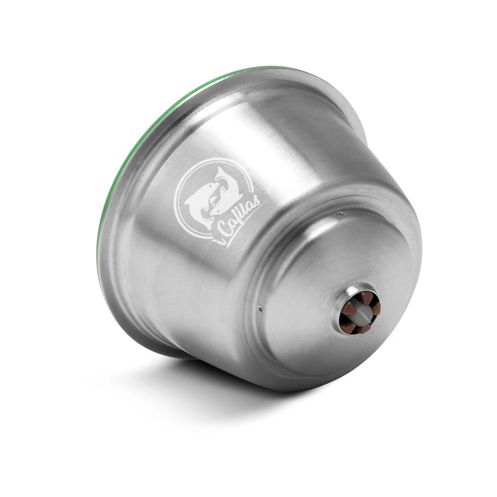 STEEL Metal Reusable Dolce Gusto Capsule Compatible with dolce gusto coffee Machine Refillable Reusable Dolci capsule
STEEL Metal Reusable Dolce Gusto Capsule Compatible with dolce gusto coffee Machine Refillable Reusable Dolci capsule