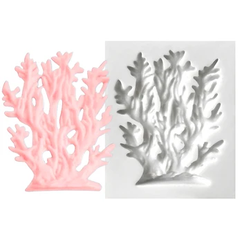 Non-stick Silicone Chocolate Molds Coral Shaped Jelly Ice Molds Cake Mould Bakeware Baking Tools
Non-stick Silicone Chocolate Molds Coral Shaped Jelly Ice Molds Cake Mould Bakeware Baking Tools