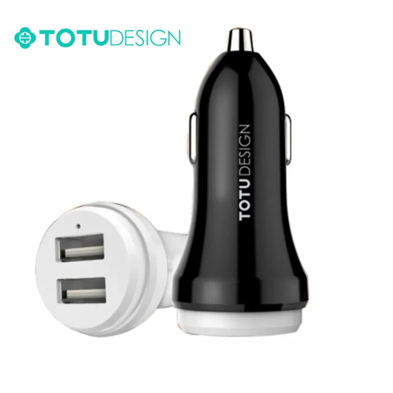 TOTU Car Charger Dual USB 2.4A Quick Charger Mobile Phone Car-Charger Adapter For iPhone 7 6S Samsung Xiaomi Retail box
TOTU Car Charger Dual USB 2.4A Quick Charger Mobile Phone Car-Charger Adapter For iPhone 7 6S Samsung Xiaomi Retail box