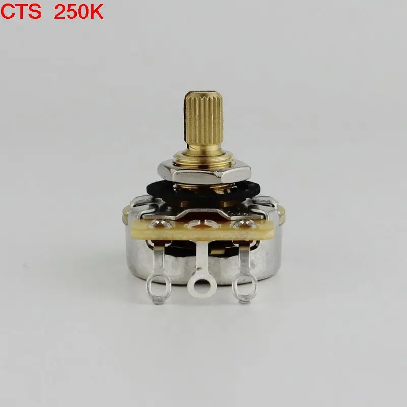1 Piece CTS 250K/ 500K Brass Split Shaft Big Audio Potentiometer For Electric Guitar Bass
1 Piece CTS 250K/ 500K Brass Split Shaft Big Audio Potentiometer For Electric Guitar Bass