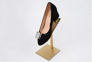 Gold Color top grade stainless Steel shoe display holder shelf shoes exhibition rack stand
Gold Color top grade stainless Steel shoe display holder shelf shoes exhibition rack stand