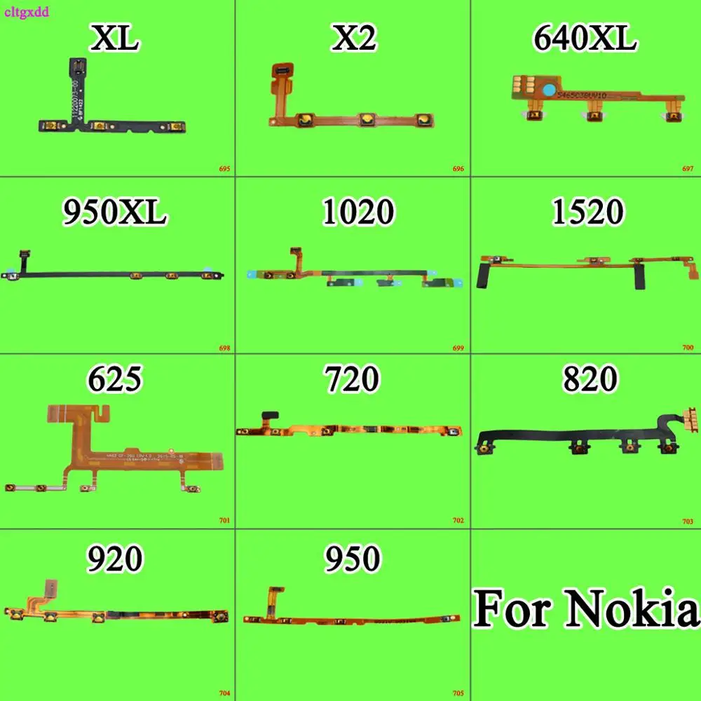 Power Button Switch Volume Button Connector Mute On / Off Flex Cable For Nokia XL X2 640 950XL 1020 1520 625 720 820 920 950
Power Button Switch Volume Button Connector Mute On / Off Flex Cable For Nokia XL X2 640 950XL 1020 1520 625 720 820 920 950