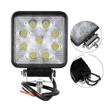 Flood Round LED Offroad Light Lamp Worklight LED Work Light 2Pcs 4 Inch 27W 12V 24V for Off road ATV Motorcycle Car Truck
Flood Round LED Offroad Light Lamp Worklight LED Work Light 2Pcs 4 Inch 27W 12V 24V for Off road ATV Motorcycle Car Truck