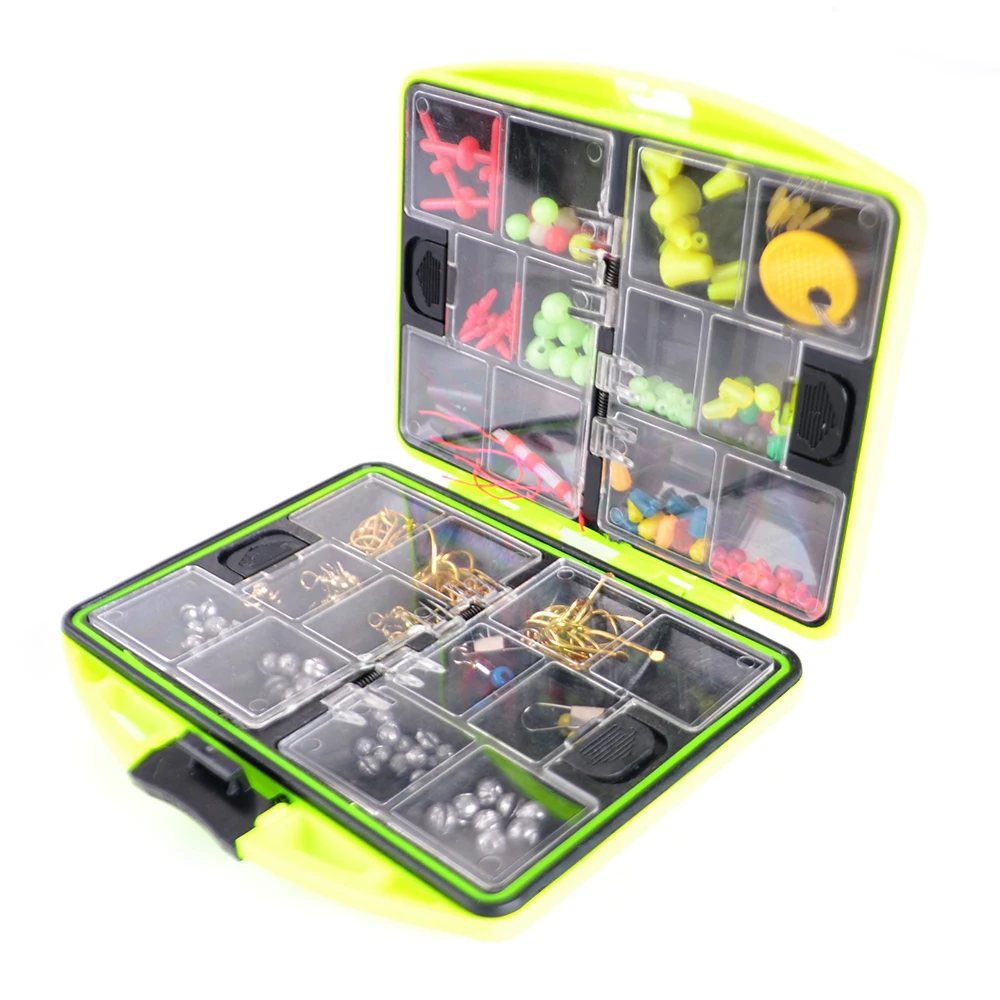 FISH KING Rock Fishing Set Swivels Jig Hook Sinker Floating Beads Carp Fishing Accessories Plastic Fishing Box Kit De Pesca
FISH KING Rock Fishing Set Swivels Jig Hook Sinker Floating Beads Carp Fishing Accessories Plastic Fishing Box Kit De Pesca