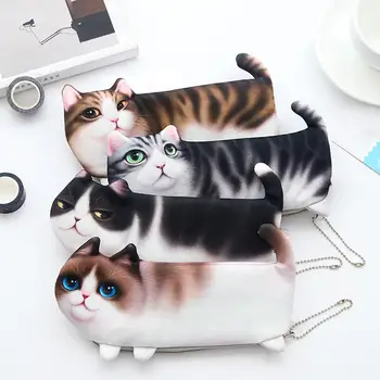 2018 NEW Kawaii Novelty Simulation Cartoon Cat Case Soft cloth Bag Gift for Girl Boy Student
2018 NEW Kawaii Novelty Simulation Cartoon Cat Case Soft cloth Bag Gift for Girl Boy Student
