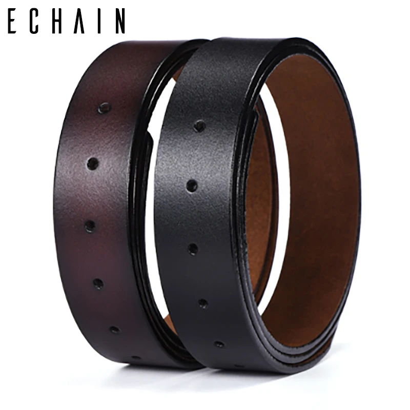 ECHAIN Only Strap Business Luxury Belts Male Genuine Real Leather Wedding Belt for Jeans Women Punk Waistband Without Buckle
ECHAIN Only Strap Business Luxury Belts Male Genuine Real Leather Wedding Belt for Jeans Women Punk Waistband Without Buckle