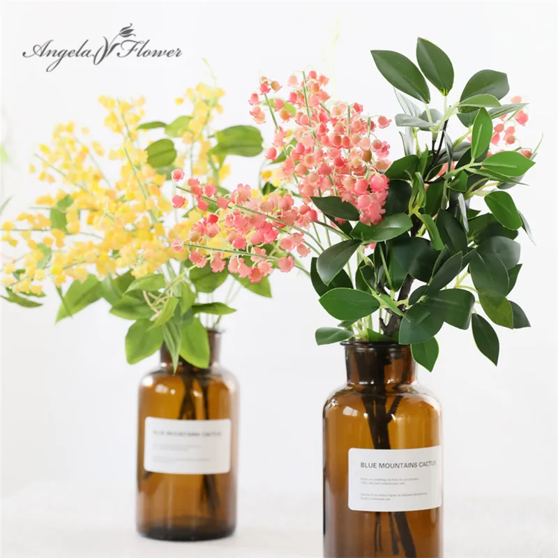 35cm artificial flower lily valley latex flower bellflower decor home wedding Christmas Campanula Gypsophila babysbreath plant
35cm artificial flower lily valley latex flower bellflower decor home wedding Christmas Campanula Gypsophila babysbreath plant