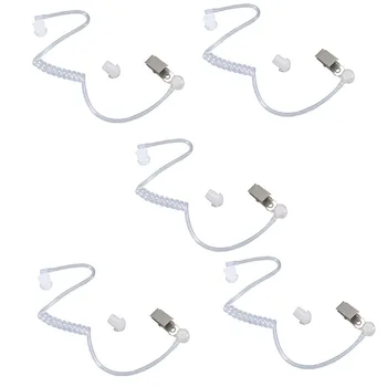 Lot 5pcs Replacement Acoustic Coil Air Tube with Clip for Motorola Baofeng Kenwood Radio Walkie Talkie PTT Mic Earpieces Headset
Lot 5pcs Replacement Acoustic Coil Air Tube with Clip for Motorola Baofeng Kenwood Radio Walkie Talkie PTT Mic Earpieces Headset