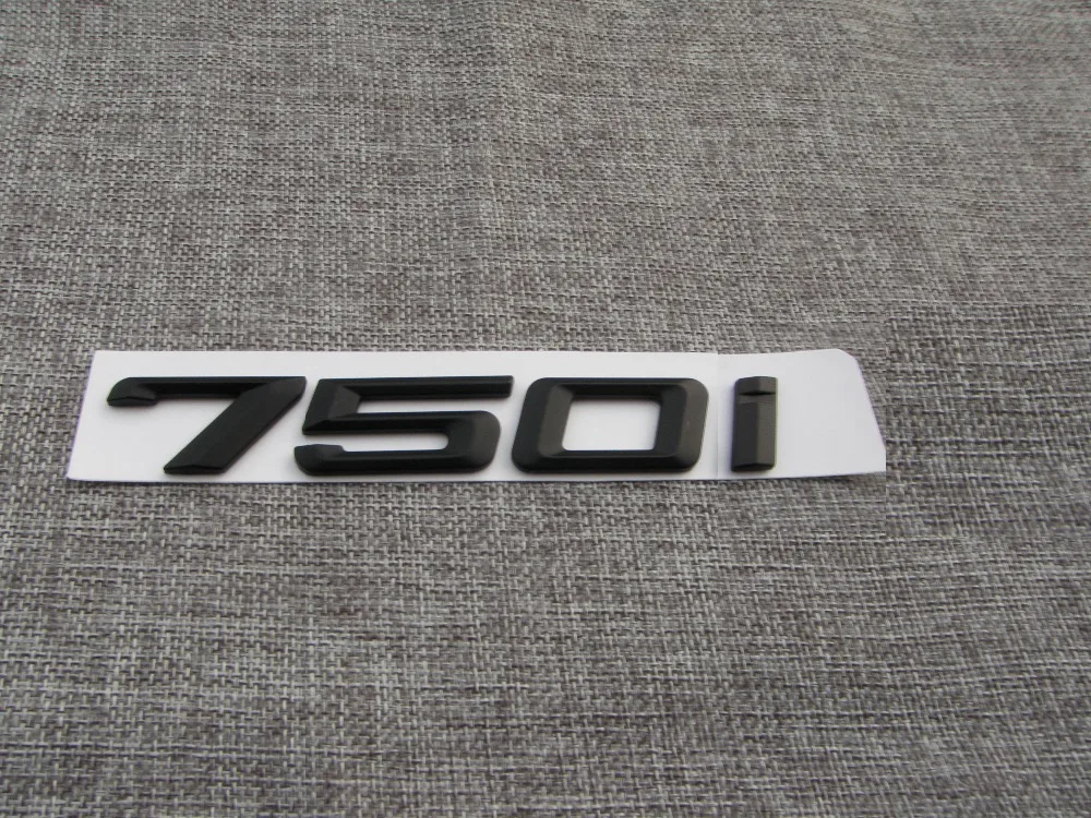 Black ABS Number Letters Word Car Trunk Badge Emblem Letter Decal Sticker for BMW 7 Series 750i
Black ABS Number Letters Word Car Trunk Badge Emblem Letter Decal Sticker for BMW 7 Series 750i