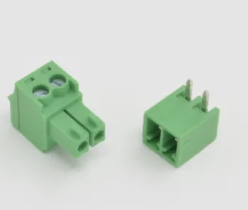 50Pcs 3.81mm Pitch 2 Pin Angle Screw Pluggable Terminal Block Plug Connector
50Pcs 3.81mm Pitch 2 Pin Angle Screw Pluggable Terminal Block Plug Connector