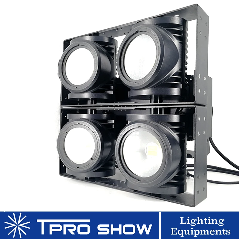 IP65 Stage Blinder 4 Eyes 4x100W COB Stage Lights Outdoor Audience Light Waterproof DMX Matrix LED Blinder for Lighting Show DJ
IP65 Stage Blinder 4 Eyes 4x100W COB Stage Lights Outdoor Audience Light Waterproof DMX Matrix LED Blinder for Lighting Show DJ