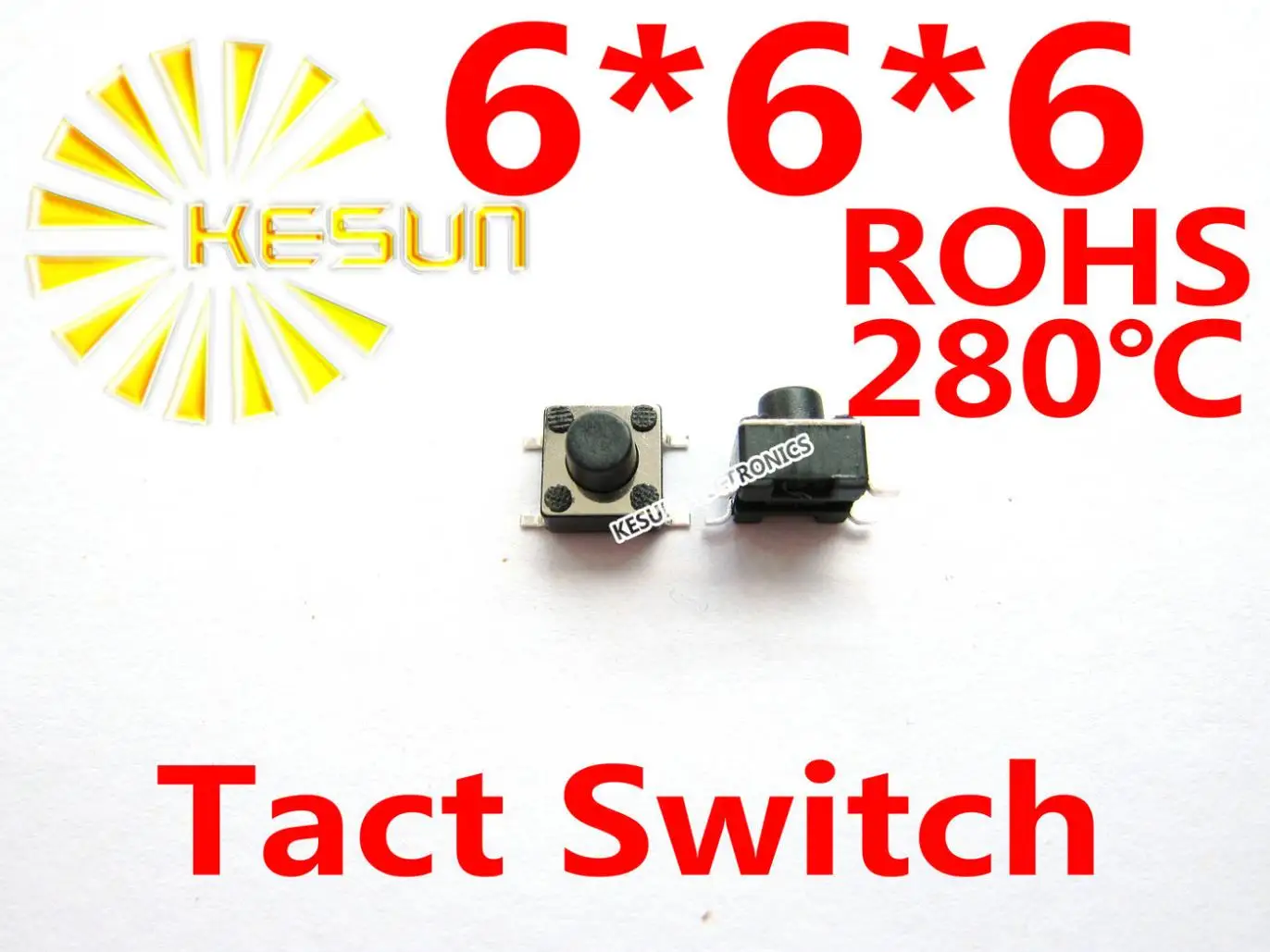 FREE SHIPPING 1000PCS SMD 6X6X6MM Tactile Tact Push Button Micro Switch Momentary ROHS
FREE SHIPPING 1000PCS SMD 6X6X6MM Tactile Tact Push Button Micro Switch Momentary ROHS