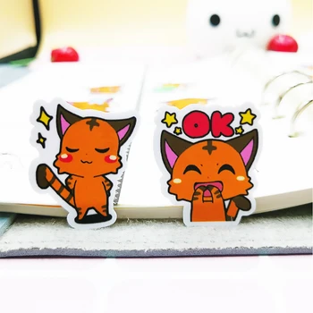 20/40pcs Cartoon Cute Little Tiger Sticker Diary Sticker Scrapbook Decoration PVC Stationery Sticker Random Not Repeat
20/40pcs Cartoon Cute Little Tiger Sticker Diary Sticker Scrapbook Decoration PVC Stationery Sticker Random Not Repeat