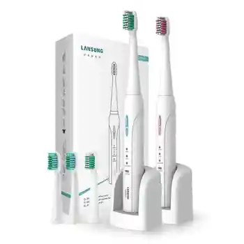 LANSUNG SN901 Sonic Electric Toothbrush Rechargeable Tooth Brushes 4 Pcs Replacement Heads Ultrasonic Electric Toothbrushes
LANSUNG SN901 Sonic Electric Toothbrush Rechargeable Tooth Brushes 4 Pcs Replacement Heads Ultrasonic Electric Toothbrushes