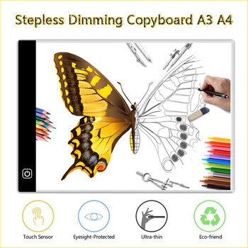 A3 A4 Led Tracing Light Box for Drawing Professional Light Pad Copyboard Light Boxes Cartooning Handwriting LED Copy Boards
A3 A4 Led Tracing Light Box for Drawing Professional Light Pad Copyboard Light Boxes Cartooning Handwriting LED Copy Boards