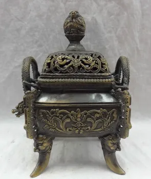 xd 00779 9" Tibet Bronze Buddhism Fly Dragon Head Lotus Statue Lion Incense Burner Censer
xd 00779 9" Tibet Bronze Buddhism Fly Dragon Head Lotus Statue Lion Incense Burner Censer